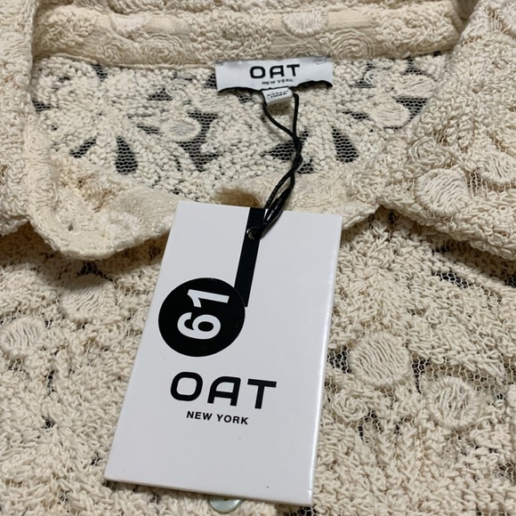 OAT New York Lace & Mesh Crop Top XL - Picture 6 of 12